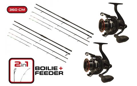 CARP EXPERT MAX2 PRÚT DOUBLE TIP 360 S NAVIJAKOM MAX2 DT 6000 DUOPACK