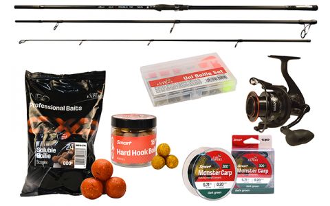 CARP EXPERT MAX2 390 SADA RYBÁRSKEHO PRÍSLUŠENSTVA S NÁVNADAMI CARP EXPERT MAX2 390 SADA RYBÁRSKEHO PRÍSLUŠENSTVA S NÁVNADAMI