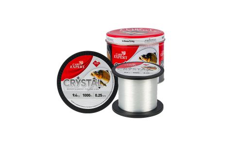 CARP EXPERT VLASEC TRANSPARENTNÝ CRYSTAL 300M, 1000M CARP EXPERT VLASEC TRANSPARENTNÝ CRYSTAL 300M, 1000M