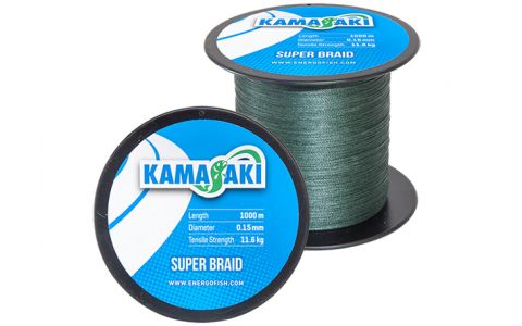 KAMASAKI ŠNÚRA SUPER BRAID 1000M KAMASAKI ŠNÚRA SUPER BRAID 1000M