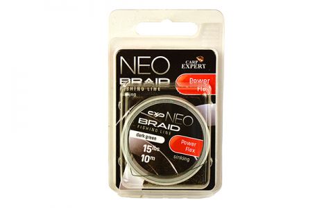 CARP EXPERT NEO POWERFLEX KOPÁSÁLLÓ FONOTT SÜLLYEDŐ ELŐKEZSINÓR 10M
