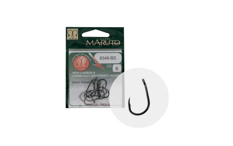 MARUTO HÁČIK 8346BD CARP BARBED FORGED BLACK NICKEL MARUTO HÁČIK 8346BD CARP BARBED FORGED BLACK NICKEL
