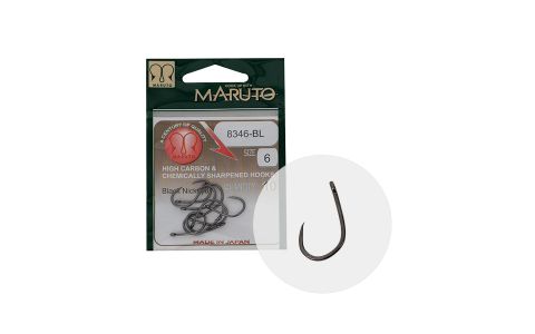 MARUTO HÁČIK 8346BL BARBLESS HC FORGED BLACK NICKEL MARUTO HÁČIK 8346BL BARBLESS HC FORGED BLACK NICKEL