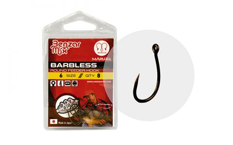 BENZAR BARBLESS ROUND FEEDER HÁČIK 8KS/BAL. BENZAR BARBLESS ROUND FEEDER HÁČIK 8KS/BAL.