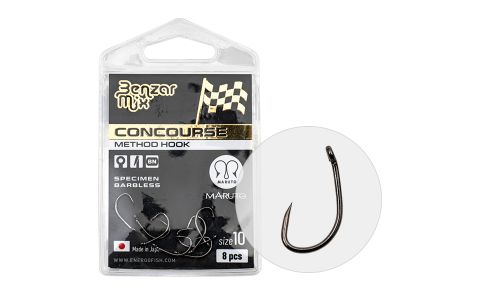 BENZÁR HÁČIK CONCOURSE METHOD SPECIMEN BARBLESS 8KS/BALENIE