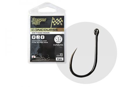 BENZÁR CONCOURSE METHOD CARP FINE BARBLESS HÁČIK