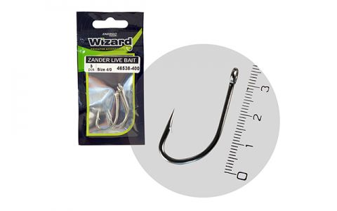 WIZARD ZANDER LIVE BAIT PRO HÁČIK NA LOV ZUBÁČA WIZARD ZANDER LIVE BAIT PRO HÁČIK NA LOV ZUBÁČA
