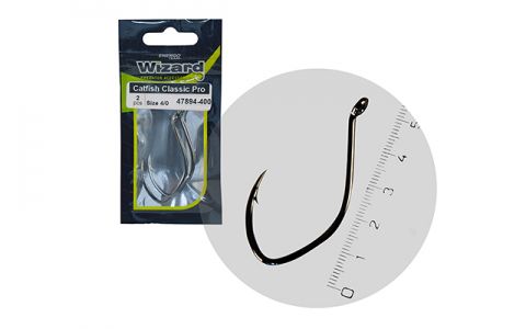 WIZARD CATFISH WORM PRO BRAZED HÁČIK NA LOV SUMCU