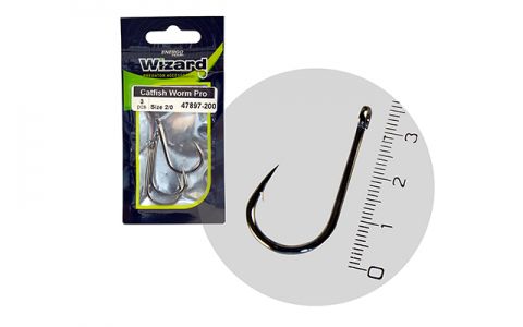WIZARD CATFISH WORM PRO HÁČIK NA LOV SUMCU