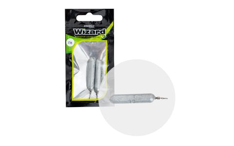 WIZARD OLOVO PALIČKA DROPSHOT GO GREEN 2KS/BALENIE WIZARD OLOVO PALIČKA DROPSHOT GO GREEN 2KS/BALENIE