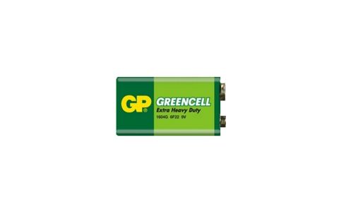 GP BATÉRIE GREENCELL 9V (B1250,GP1604G-S1)