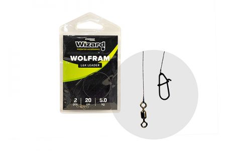 WIZARD WOLFRAM LEADER PRÍVLAČOVÁ NADVÄZCOVÁ SÚPRAVA – 2 KS/BALENIE WIZARD WOLFRAM LEADER PRÍVLAČOVÁ NADVÄZCOVÁ SÚPRAVA – 2 KS/BALENIE