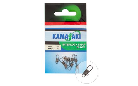 KAMASAKI KARABÍNKA INTERLOCK SNAP KAMASAKI KARABÍNKA INTERLOCK SNAP