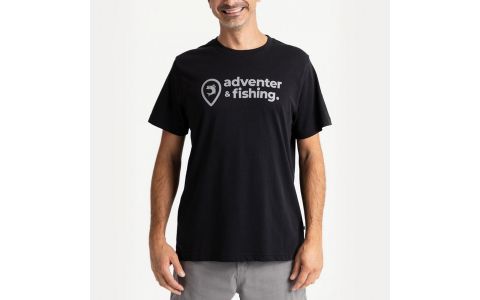 ADVENTER & FISHING TRIČKO S KRÁTKYM RUKÁVOM BLACK ADVENTER & FISHING TRIČKO S KRÁTKYM RUKÁVOM BLACK