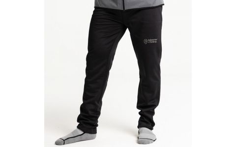 ADVENTER &amp; FISHING WARM PROSTRETCH PANTS STEEL &amp; BLACK TEPLÁKY