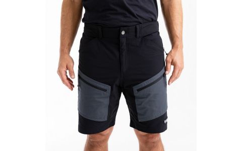 ADVENTER &amp; FISHING IMPREGNATED SHORTS DARK SHADOW AND BLACK KRÁTKE NOHAVICE