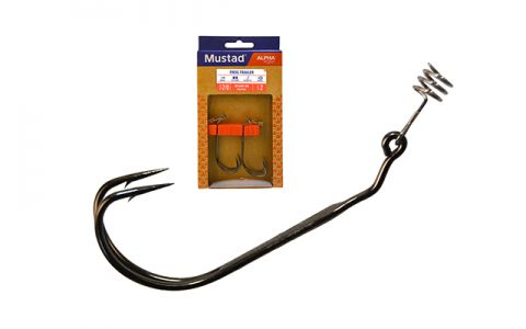 MUSTAD FROG DVOJITÝ HÁČIK - 2X STRONG BLACK NICKEL HÁČIK MUSTAD FROG DVOJITÝ HÁČIK - 2X STRONG BLACK NICKEL HÁČIK
