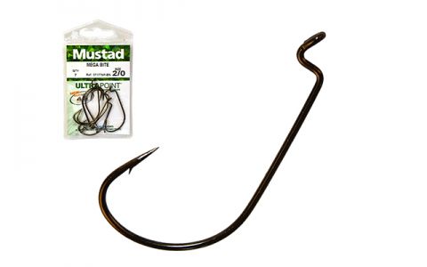 MUSTAD MEGA BITE WORM OFFSET HÁČIK MUSTAD MEGA BITE WORM OFFSET HÁČIK