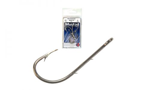 MUSTAD BEAK HOOKS BAITHOLDER NICKEL HÁČIK