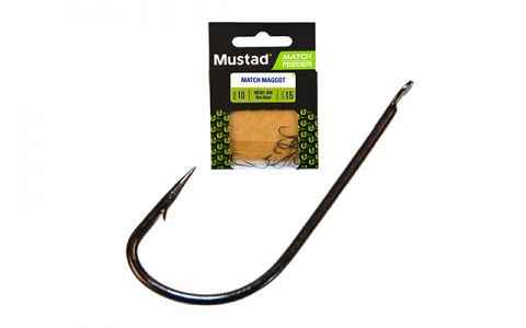 MUSTAD ULTRA NP MATCH MAGGOT SPADE BARBED HÁČIK MUSTAD ULTRA NP MATCH MAGGOT SPADE BARBED HÁČIK