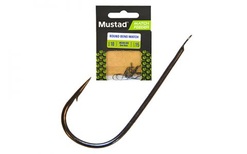 MUSTAD ULTRA NP WIDE ROUND BEND MATCH SPADE BARBED HÁČIK