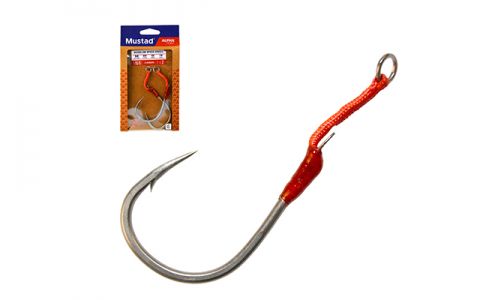 MUSTAD HOODLUM SPEED SINGLE TITAN STEEL ASSIST HÁČIK