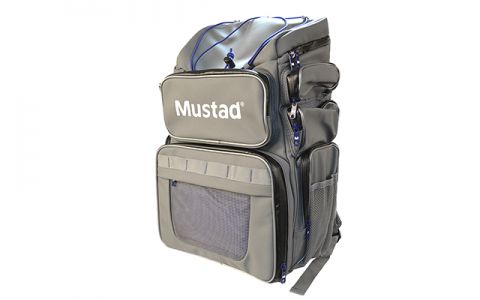 MUSTAD GAME TIME BACK PACK - TACKLE - MULTI GRAY/BLUE BATOH MUSTAD GAME TIME BACK PACK - TACKLE - MULTI GRAY/BLUE BATOH