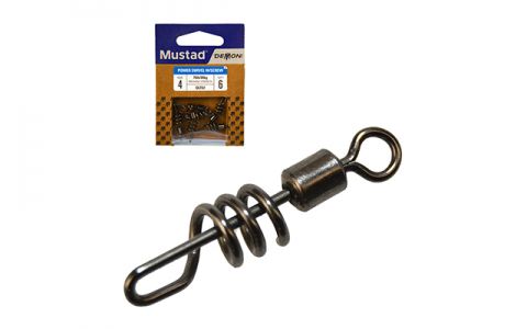 MUSTAD OBRATLÍK POWER ROLLING SO ZÁVITOVOU KARABÍNKOU MUSTAD OBRATLÍK POWER ROLLING SO ZÁVITOVOU KARABÍNKOU