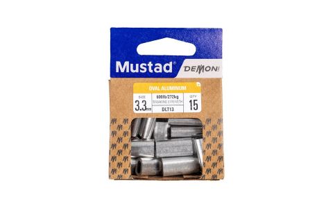 MUSTAD OVÁLNA HLINÍKOVÁ DUTINKA MUSTAD OVÁLNA HLINÍKOVÁ DUTINKA