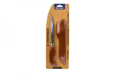 MUSTAD NÔŽ S DREVENOU RÚČKOU MUSTAD NÔŽ S DREVENOU RÚČKOU