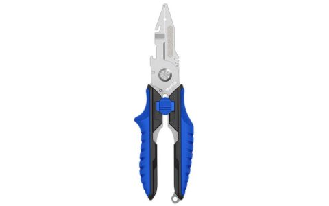 MUSTAD 7.5INCH 420 STAINLESS STEEL | MULTI PLIERS &amp; SCISSORS BLUE