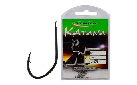 MAVER KATANA BLACK NICKELLED FLATTED HÁČIK MAVER KATANA BLACK NICKELLED FLATTED HÁČIK