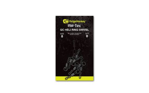 RIDGEMONKEY RÝCHLOOBRATLÍK RM-TEC QUICK CHANGE HELI RING SWIVEL RIDGEMONKEY RÝCHLOOBRATLÍK RM-TEC QUICK CHANGE HELI RING SWIVEL