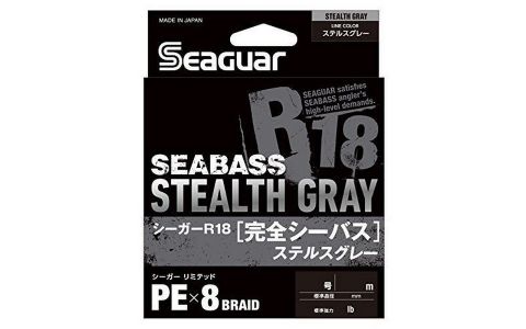 SEAGUAR R18 SEABASS STEALTH GREY PE X8 PLETENÁ ŠNÚRA 150M SEAGUAR R18 SEABASS STEALTH GREY PE X8 PLETENÁ ŠNÚRA 150M