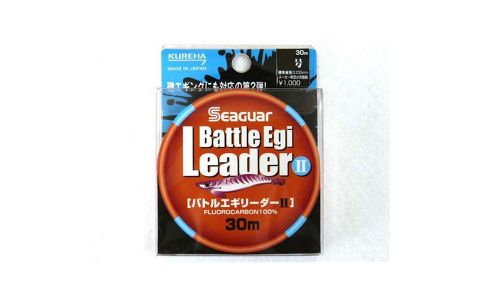 SEAGUAR BATTLE EGI LEADER 30M FLUOROCARBON VLASEC SEAGUAR BATTLE EGI LEADER 30M FLUOROCARBON VLASEC
