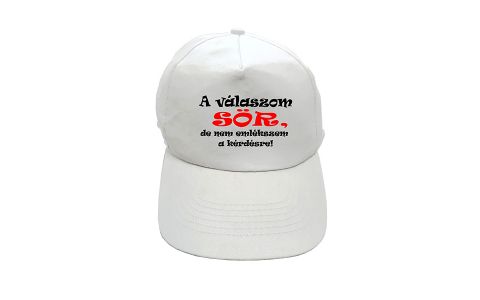 ŠILTOVKA S NÁPISOM