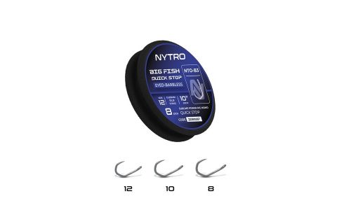 NYTRO NTO-B3 BIG FISH PREDVIAZANÝ BEZHROTOVÝ QUICK-STOP NADVÄZEC NYTRO NTO-B3 BIG FISH PREDVIAZANÝ BEZHROTOVÝ QUICK-STOP NADVÄZEC