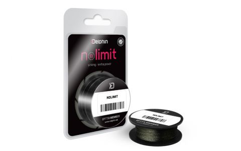Delphin NOLIMIT Hookline zelená 40lbs 20m Delphin NOLIMIT Hookline zelená 40lbs 20m