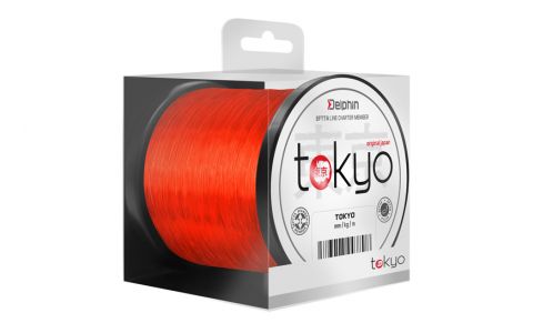 Delphin TOKYO / oranžový 0,309mm 7,3kg 600m Delphin TOKYO / oranžový 0,309mm 7,3kg 600m
