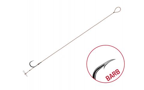 Nadväzec Delphin Proxi Quickstop / 6ks 8cm / 0,10mm / BARB #8 Nadväzec Delphin Proxi Quickstop / 6ks 8cm / 0,10mm / BARB #8
