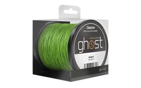 Delphin GHOST 4+1 zelená 0,33mm 18,1kg 200m Delphin GHOST 4+1 zelená 0,33mm 18,1kg 200m