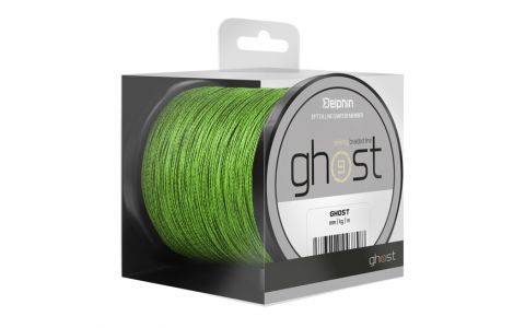 Delphin GHOST 8+1 zelená 0,33mm 18,1kg 300m Delphin GHOST 8+1 zelená 0,33mm 18,1kg 300m