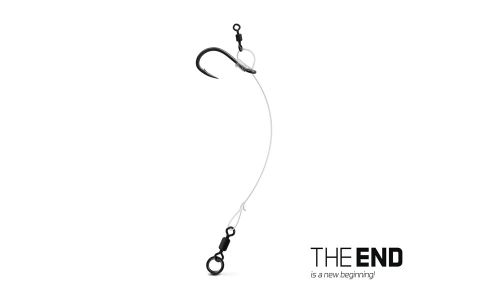 Nadväzec Delphin THE END CHOD Rig 4ks 8cm / 0.45mm/#6 Nadväzec Delphin THE END CHOD Rig 4ks 8cm / 0.45mm/#6