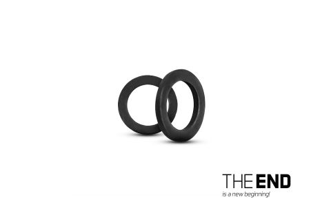 Krúžok na montáže Delphin THE END Round RING / 30 ks 3.1mm