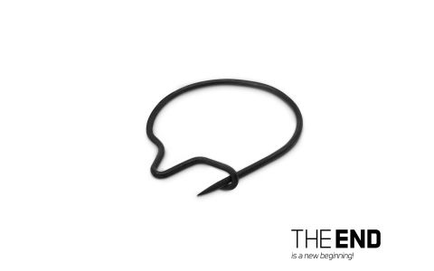 Klip na červy Delphin THE END Maggot Trap / 15ks M