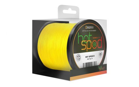 Delphin HotSPOD 8 / žltá 0,14mm 9,6kg 300m Delphin HotSPOD 8 / žltá 0,14mm 9,6kg 300m
