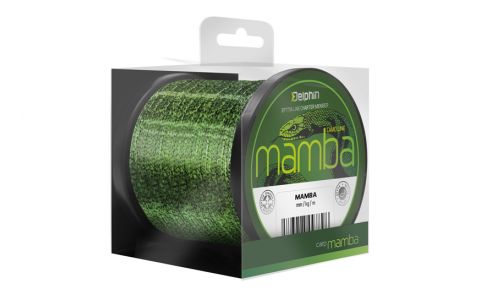 Delphin MAMBA Carp / kamufláž 0,32mm 7,4kg 600m Delphin MAMBA Carp / kamufláž 0,32mm 7,4kg 600m