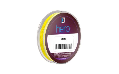 Delphin HERO 8 / fluo žltá 0,30mm 21,4kg 15m Delphin HERO 8 / fluo žltá 0,30mm 21,4kg 15m
