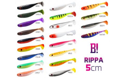 Top mix nástrah BOMB! Rippa / 5ks 5cm / Agresor + Redface + Best + Candy + Virus Top mix nástrah BOMB! Rippa / 5ks 5cm / Agresor + Redface + Best + Candy + Virus