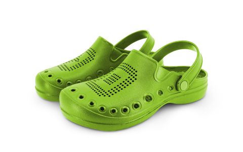 Šľapky Delphin OCTO / limetkovo zelené 39